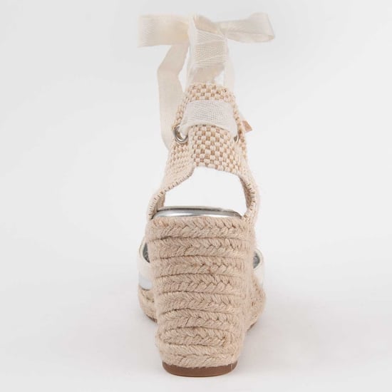 Montevita Espadrilles Met Een Sleehak Balenci2 Zilver - Image 5