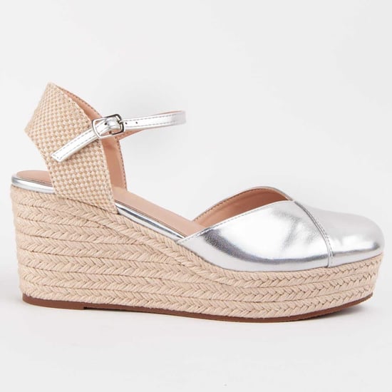 Montevita Espadrilles Met Een Sleehak Balenci3 Zilver - Image 1