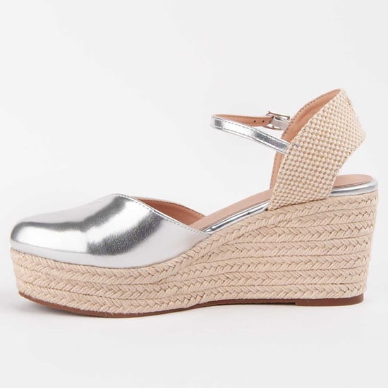 Montevita Espadrilles Met Een Sleehak Balenci3 Zilver - Image 4