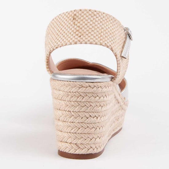 Montevita Espadrilles Met Een Sleehak Balenci3 Zilver - Image 5
