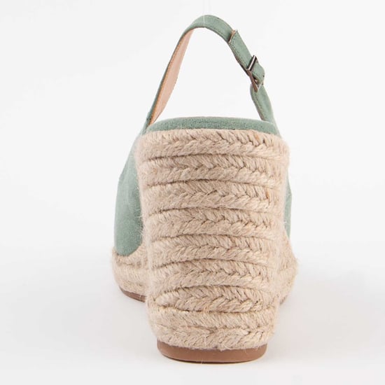 Montevita Espadrilles Met Een Sleehak Balenci7 Groen - Image 5