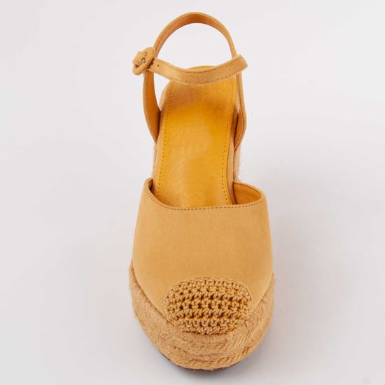 Montevita Espadrilles Met Een Sleehak Balenci10 Geel - Image 3
