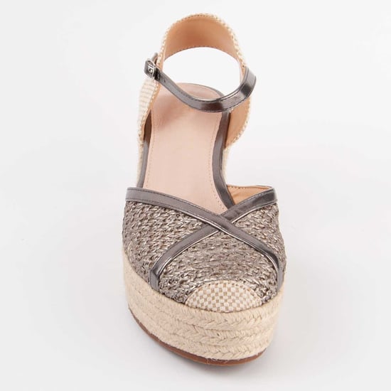 Montevita Espadrilles Met Een Sleehak Balenci9 Grijs - Image 3