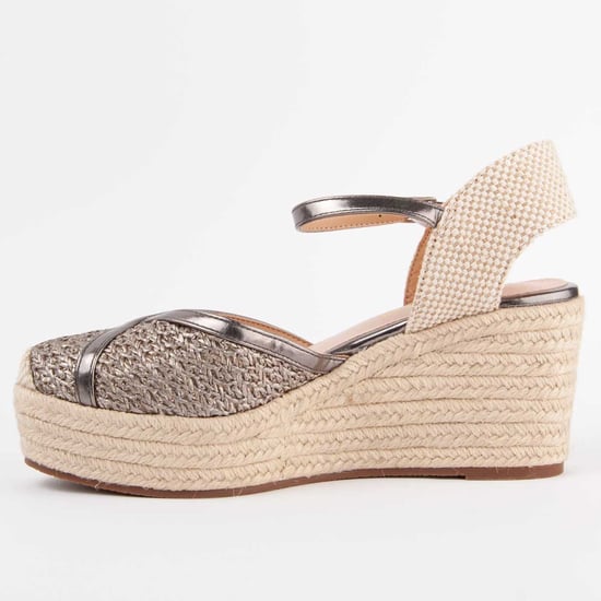 Montevita Espadrilles Met Een Sleehak Balenci9 Grijs - Image 4