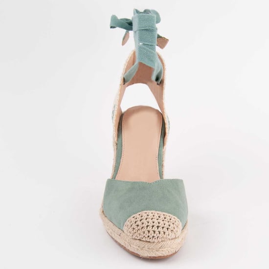 Montevita Espadrilles Met Een Sleehak Balenci8 Groen - Image 3