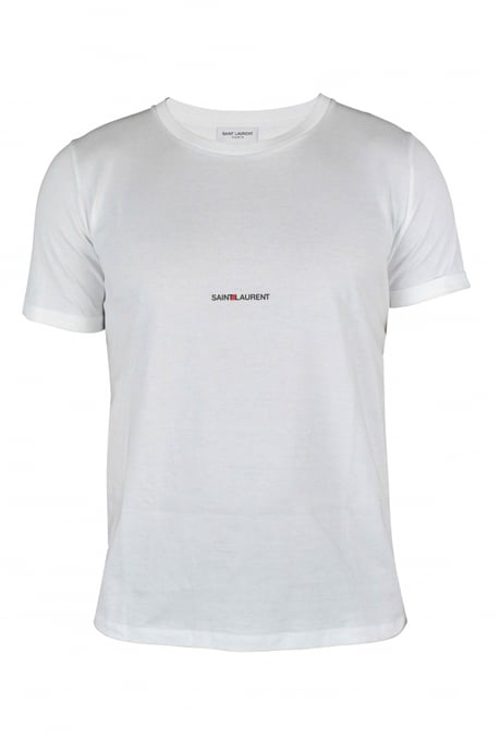 Saint Laurent T-shirt Rive gauche Wit - Image 1