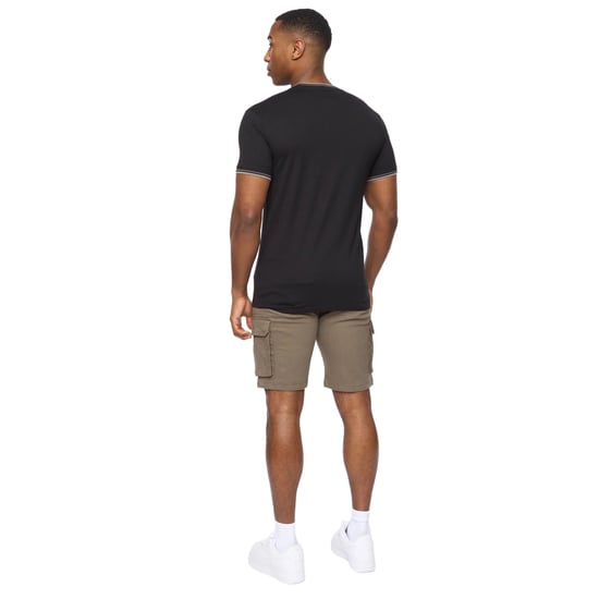 Crosshatch Heren Shellworth T-Shirt (Zwart) - Image 2