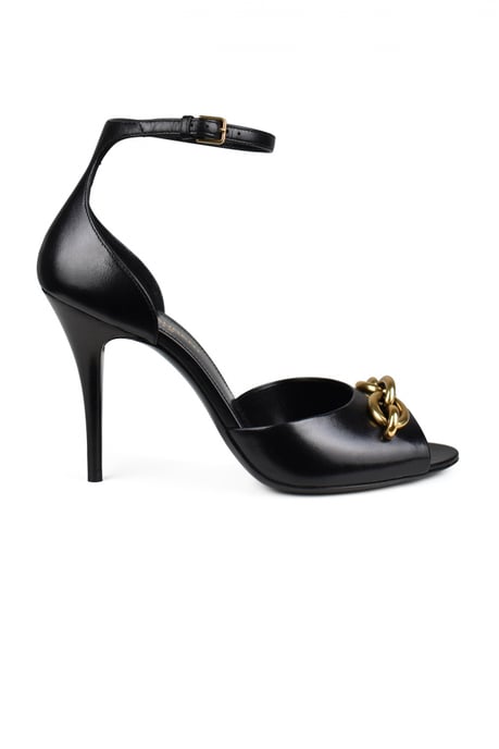 Saint Laurent Sandalen Le Maillon Zwart - Image 1