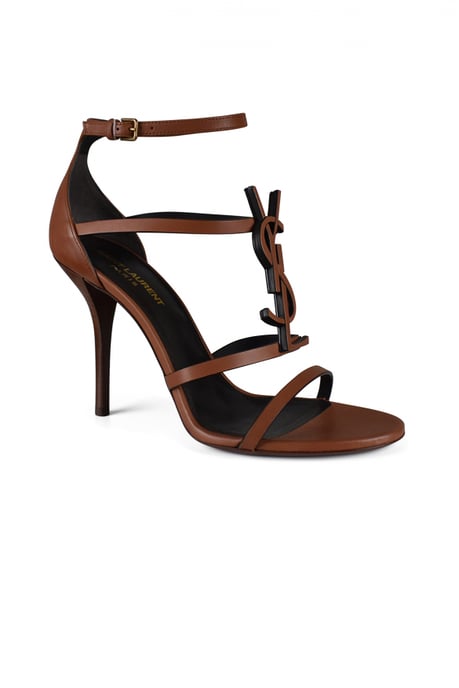 Saint Laurent Cassandra Sandalen Bruin - Image 3