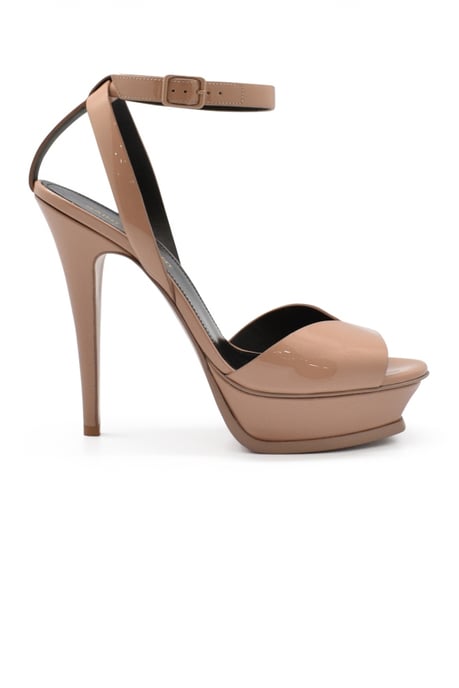 Saint Laurent Tribute Lips Sandalen Roze - Image 1