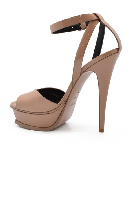 Saint Laurent Tribute Lips Sandalen Roze - Image 4