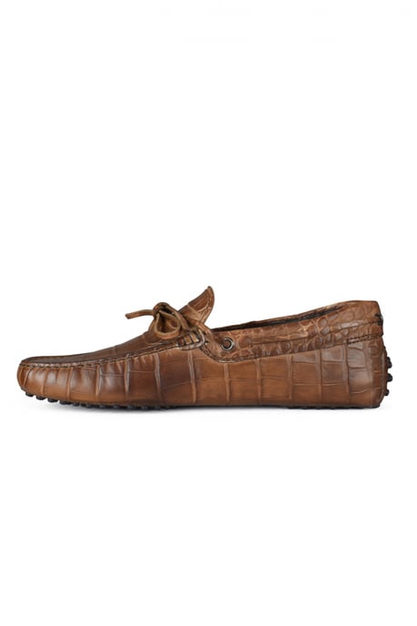 Tod’s mocassins gemaakt van bruin leer - Image 3