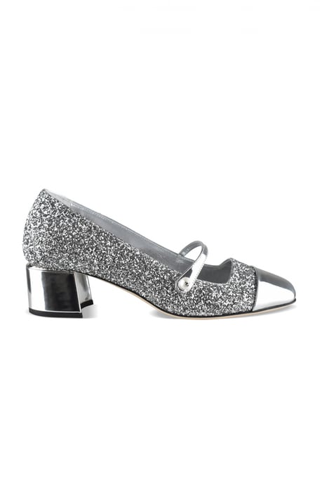 Jimmy Choo Elisa 45 Pumps Zilver - Image 1
