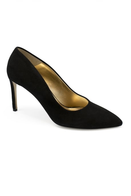 Walter Steiger suède pumps zwart - Image 2