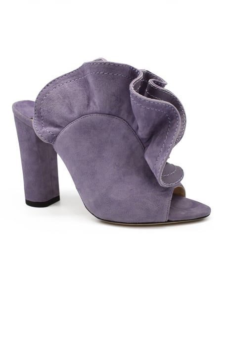 Jimmy Choo Haile 100 Muiltjes Paars - Image 3