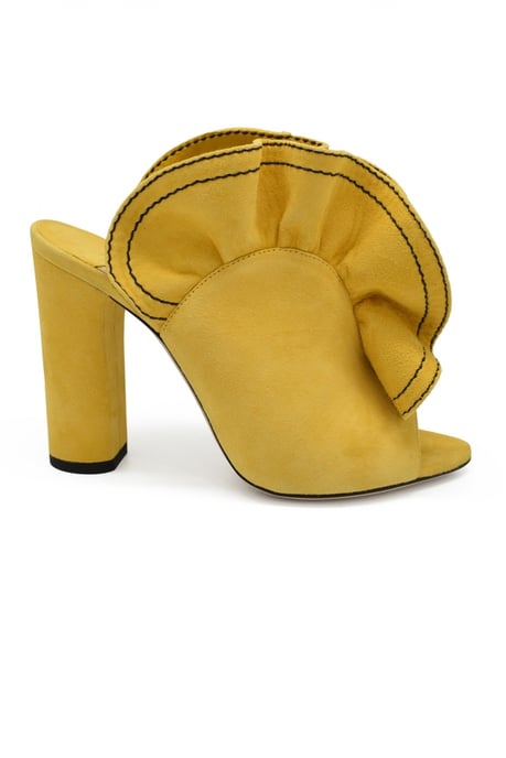 Jimmy Choo Haile 100 Muiltjes Geel - Image 1