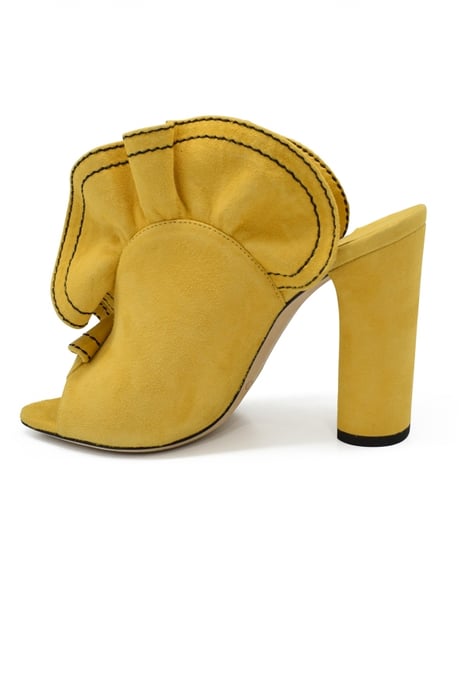 Jimmy Choo Haile 100 Muiltjes Geel - Image 4