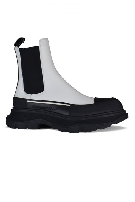 Alexander McQueen Tread Slick enkellaarzen wit - Image 3