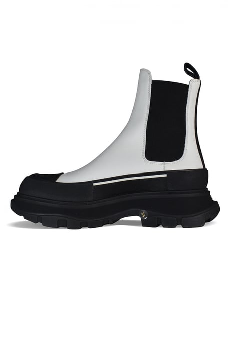 Alexander McQueen Tread Slick enkellaarzen wit - Image 4