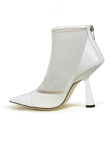 Jimmy Choo enkellaarzen Kix 100 wit - Image 4