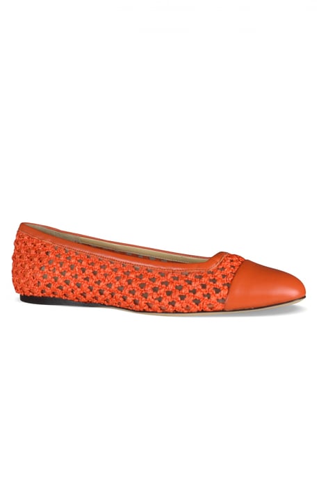 Jimmy Choo WATSON ballerina's oranje - Image 3
