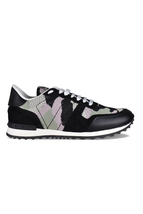 Valentino Garavani Rockrunner-sneakers zwart - Image 1
