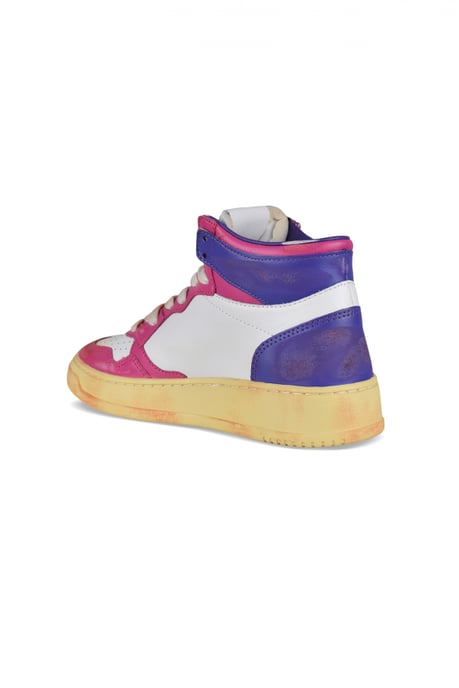 Autry Mid Super Vintage Sneakers Roze - Image 3