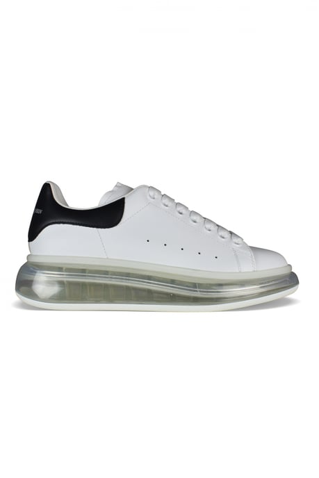 Alexander McQueen oversize sneakers wit - Image 1