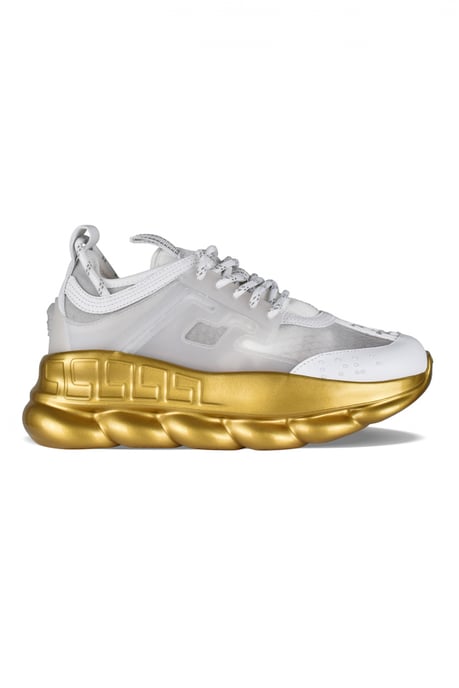 Versace Sneakers Chain Reaction Wit - Image 1