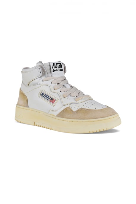 Autry Sneakers Midden Super Vintage Wit - Image 2