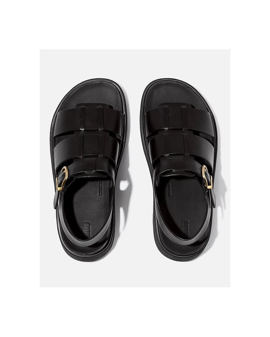 FitFlop Dames Gen-FF Leren Visserssandalen - Image 2