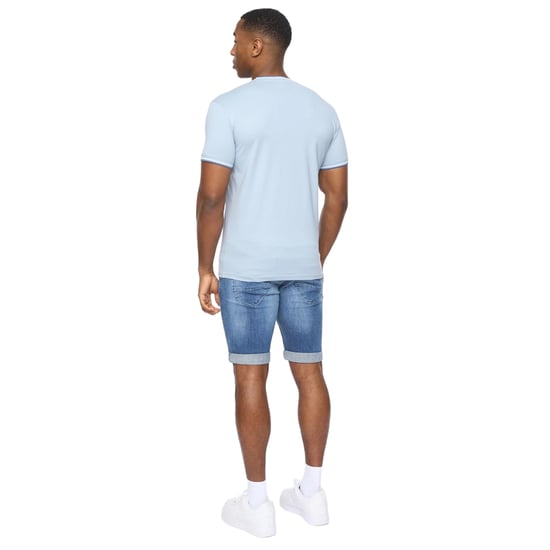 Crosshatch Heren Shellworth T-Shirt (Lichtblauw) - Image 2