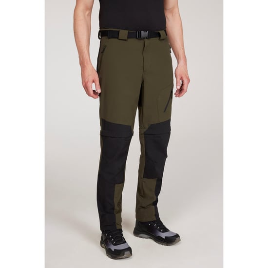 Mountain Warehouse Wandelbroek heren Forest Convertible (Groen) - Image 1