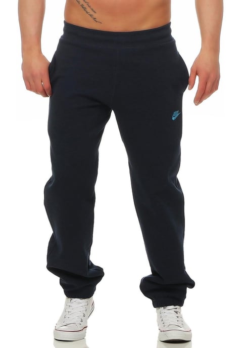 Nike Foundation heren Joggers met manchet in marine - Image 1