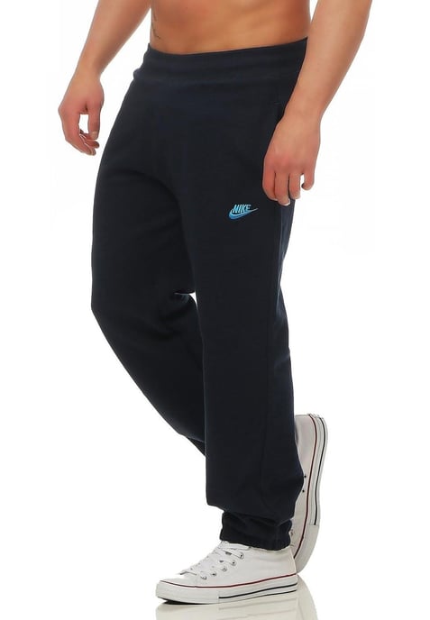 Nike Foundation heren Joggers met manchet in marine - Image 3