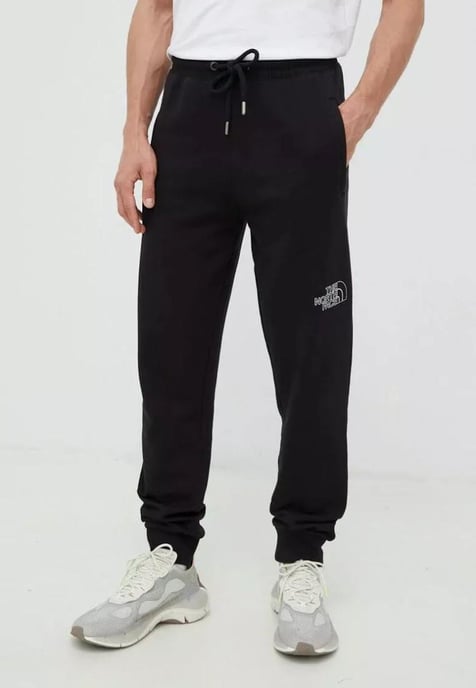 The North Face heren Drew Peak broek in zwart - Image 1