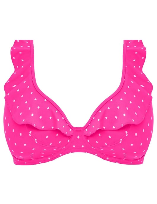 Freya Jewel Cove Underwired High Apex Bikini Top - Image 4