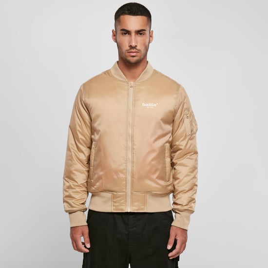 Ballin Est. 2013 Jas zomer Bomber Jack Beige - Image 3