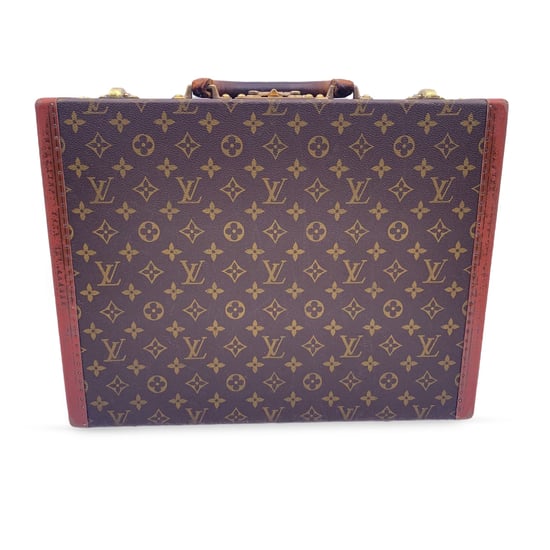 Louis Vuitton Vintage Stoffen Aktetas President - Image 3