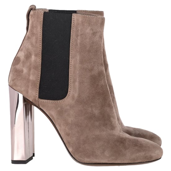 Fendi Hoge Chelsea Boots in Bruin Suède - Image 1