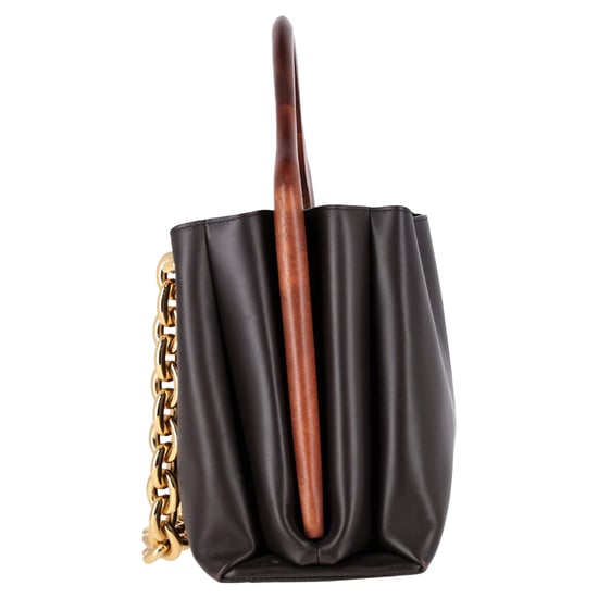 Bottega Veneta Mount Bermuda Handtas in Zwart Kalfsleer - Image 2