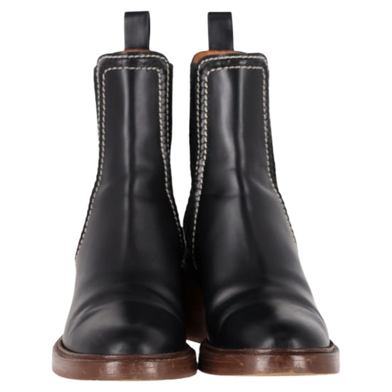 Chloé Mallo Chelsea Boots in Zwart Kalfssuède - Image 2