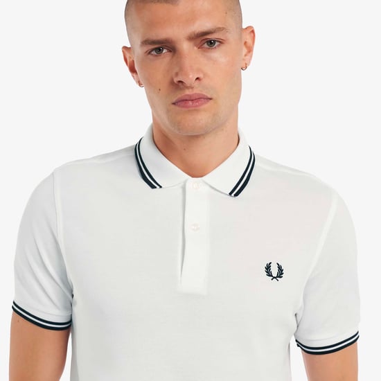 Fred Perry Twin Getipt Poloshirt - Image 3