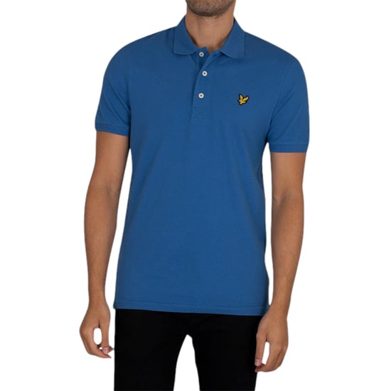 Lyle & Scott Heren Polo Shirt Korte Mouwen Zomer Golf T-Shirt Katoen Jersey Sport - Image 1