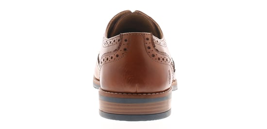 Hush Puppies Heren Smart Shoes Mack Leer tan - Image 4