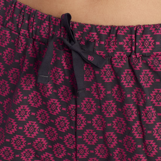 Damen-Sommerpyjama aus 100 % Baumwolle KL40000 Kurzarm-T-Shirt und Shorts, Frühlings-Sommerpyjama - Image 4
