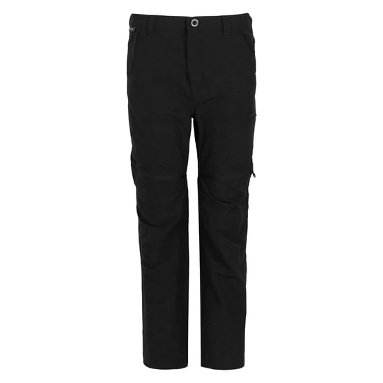 Regatta Kinder/Kinder Highton Stretch Afritsbare Wandelbroek (Zwart) - Image 1