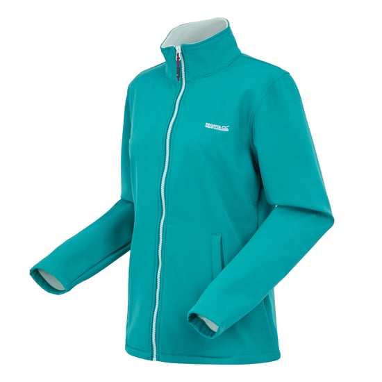 Regatta Dames/dames Connie V Softshell wandeljack (Exotisch pruim/Icy ochtend) - Image 3