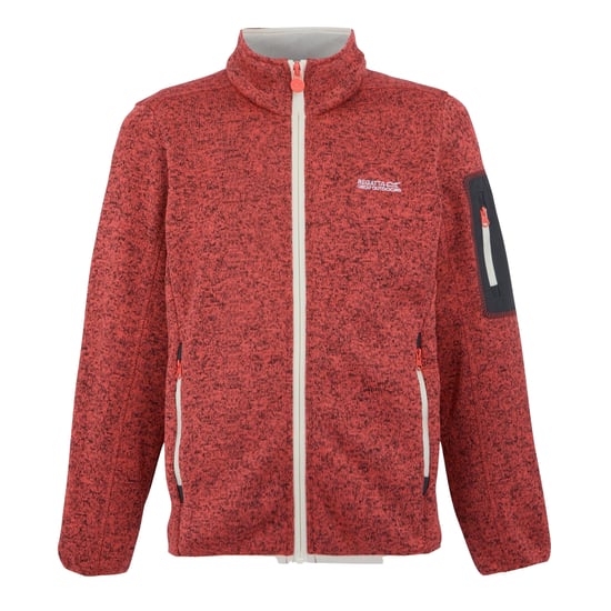 Regatta Kinder/Kinder Newhill Fleece Jas (Perzik Bloei/Licht Vanille) - Image 1