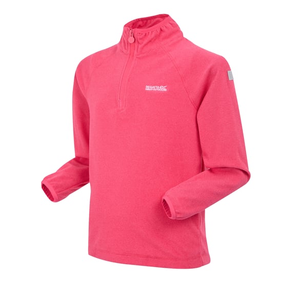 Regatta Kinderen/Kinderen Loco Fleece (Pop/Framboos Rimpeling) - Image 3